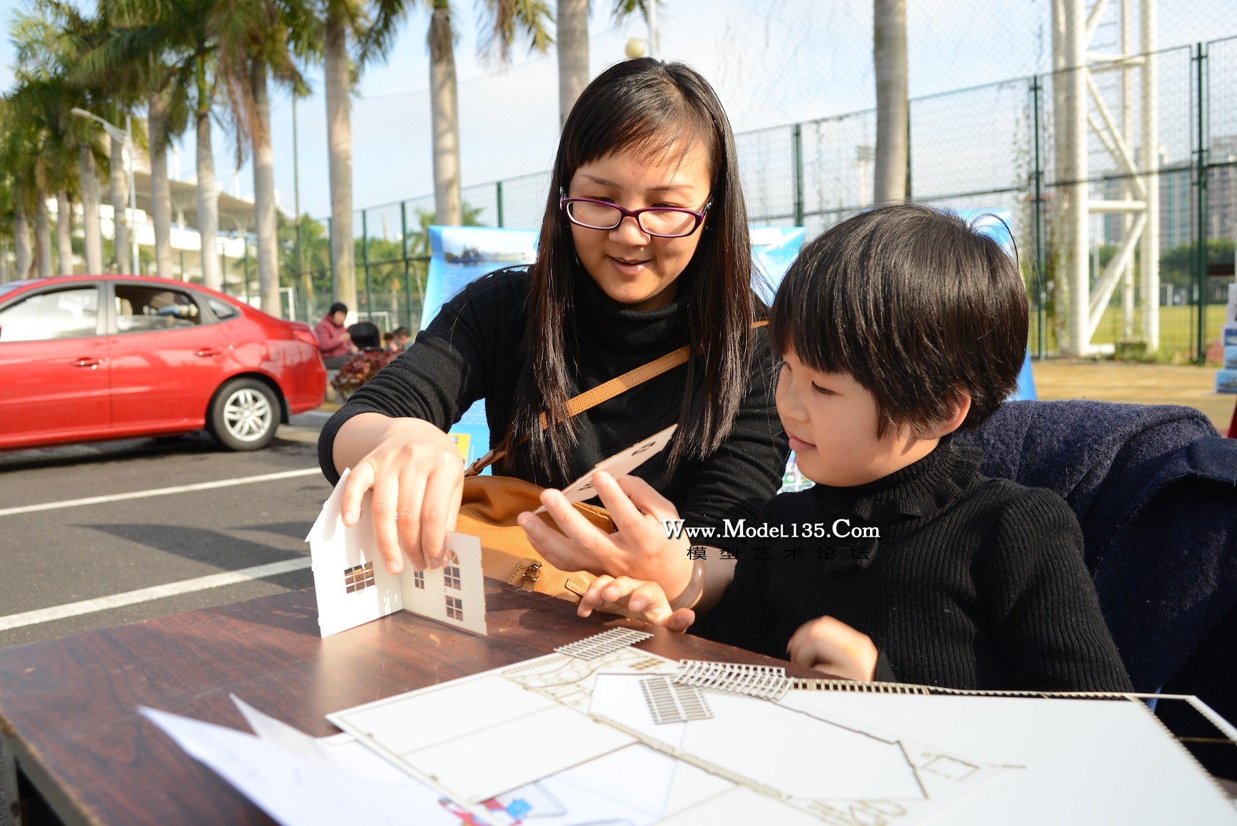 建筑模型亲子活动 .JPG