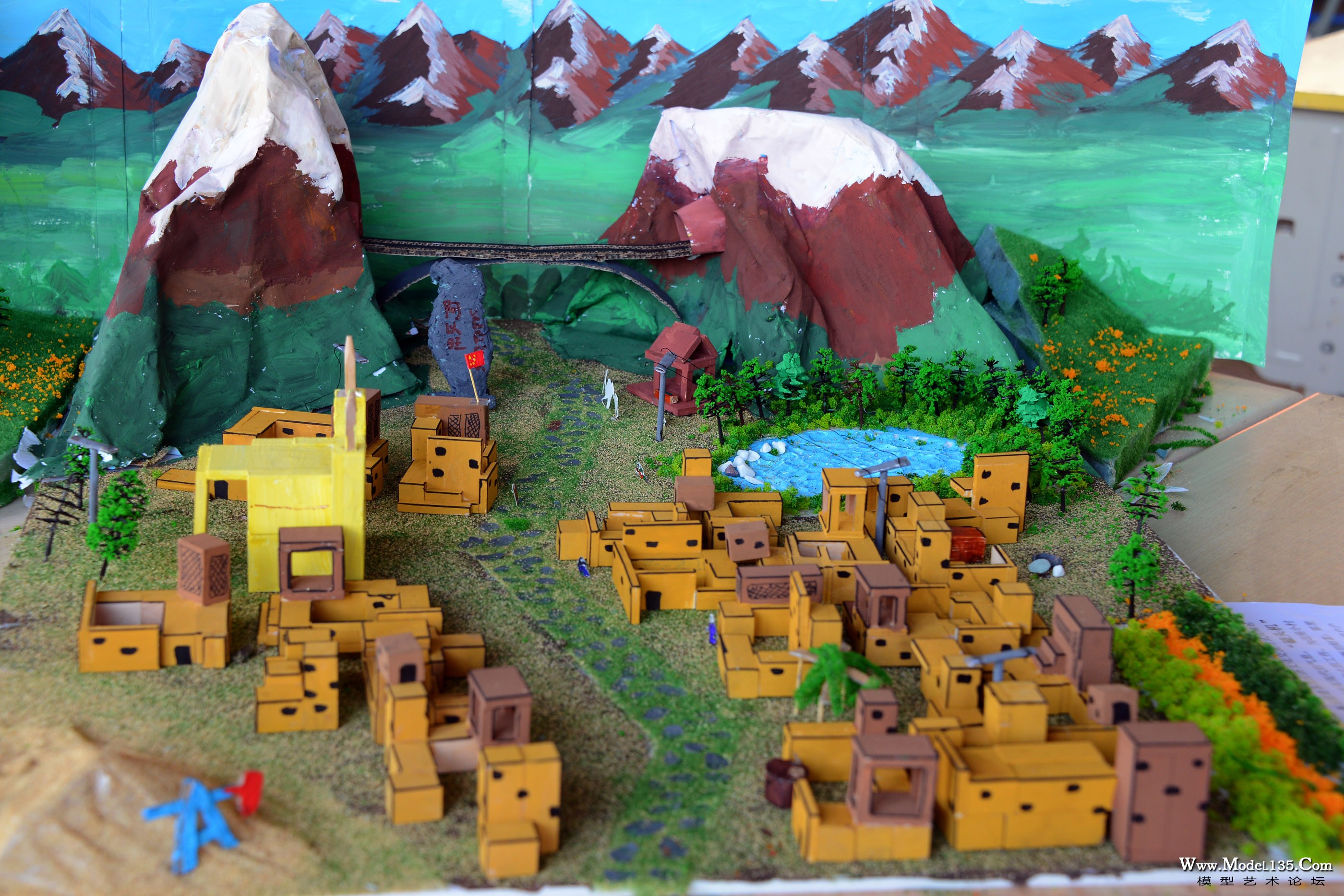 来自北京的新疆籍选手将自己的家乡“阿以旺”民居展现在我们面前，不仅展现了对家乡美好的憧憬，也展示出优 ...