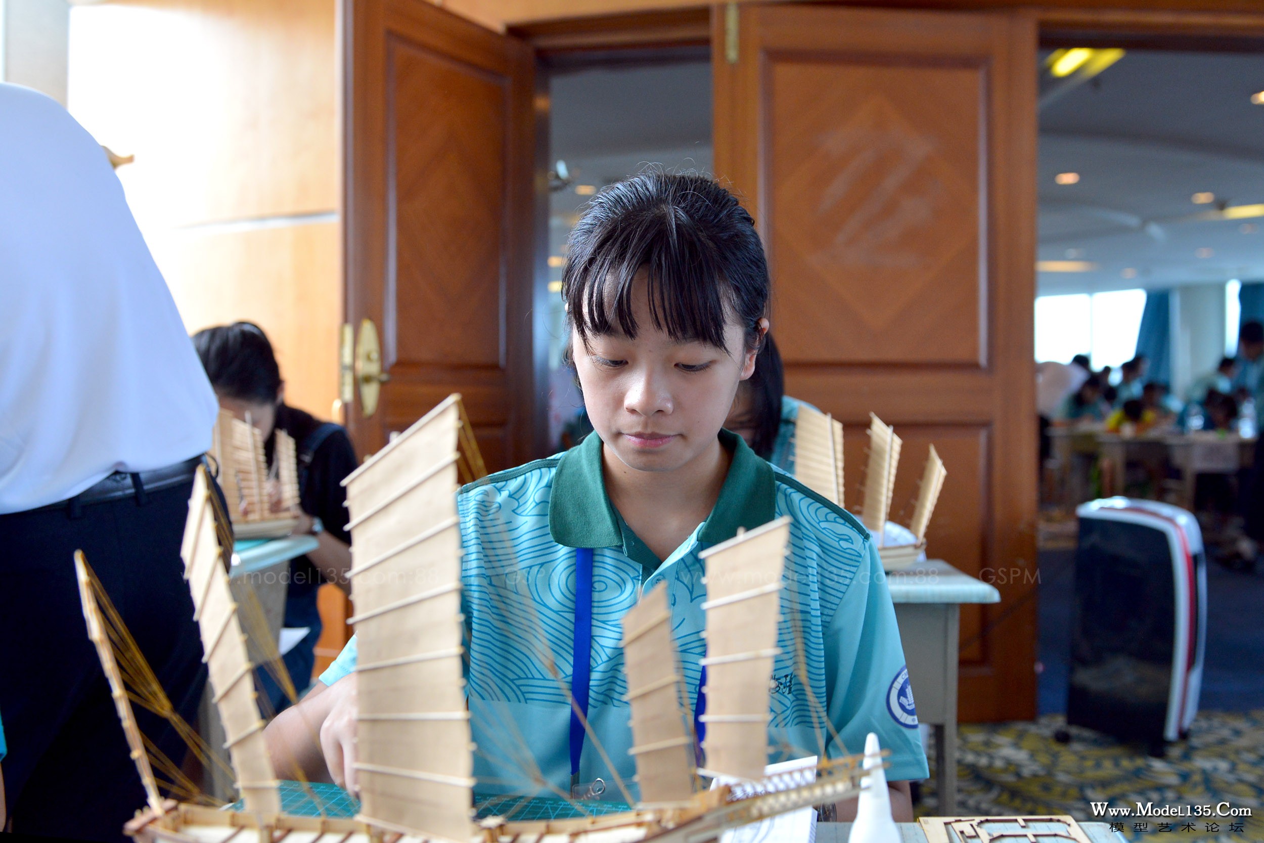 获得沙船中学女子组冠军的选手