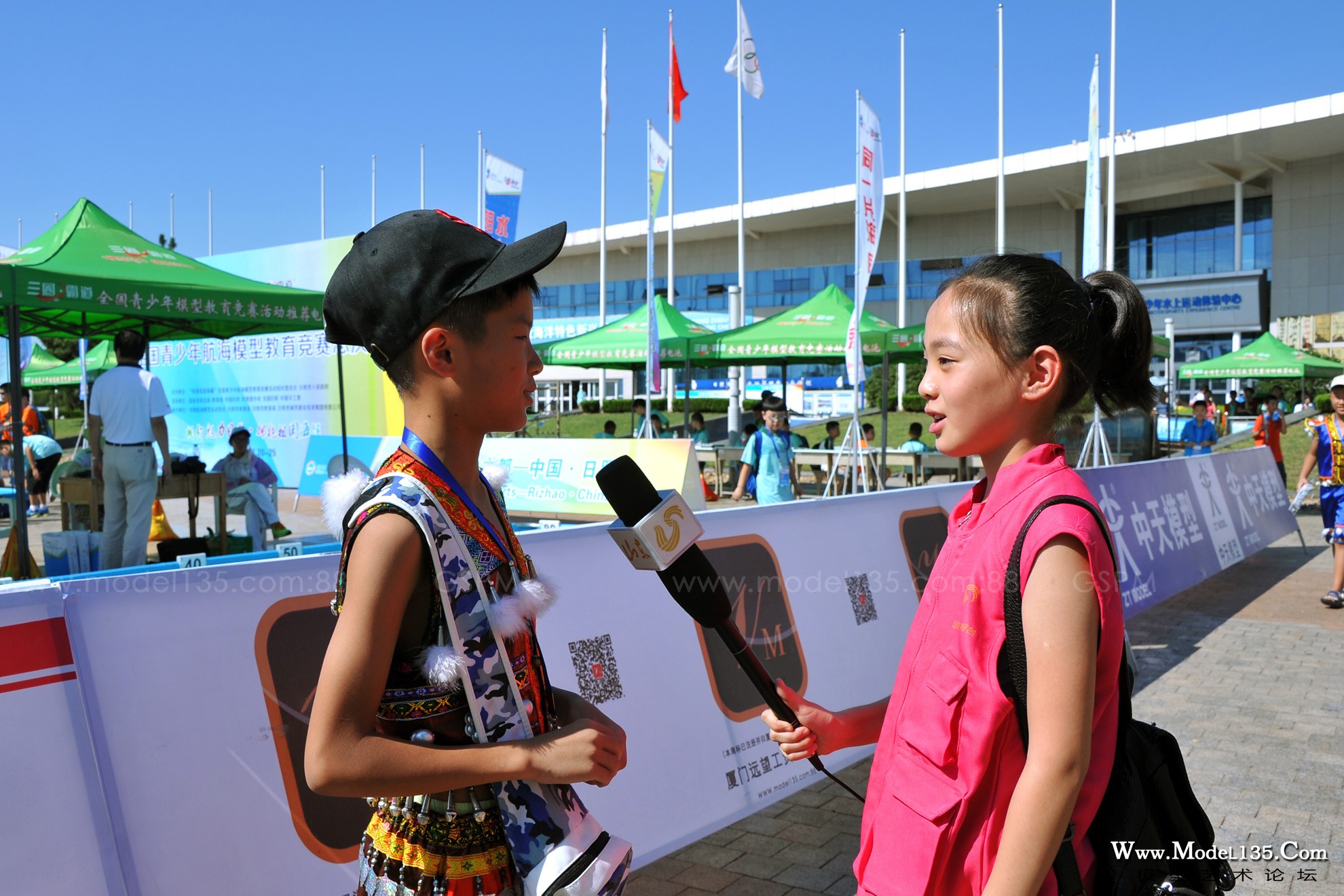 小记者采访小选手