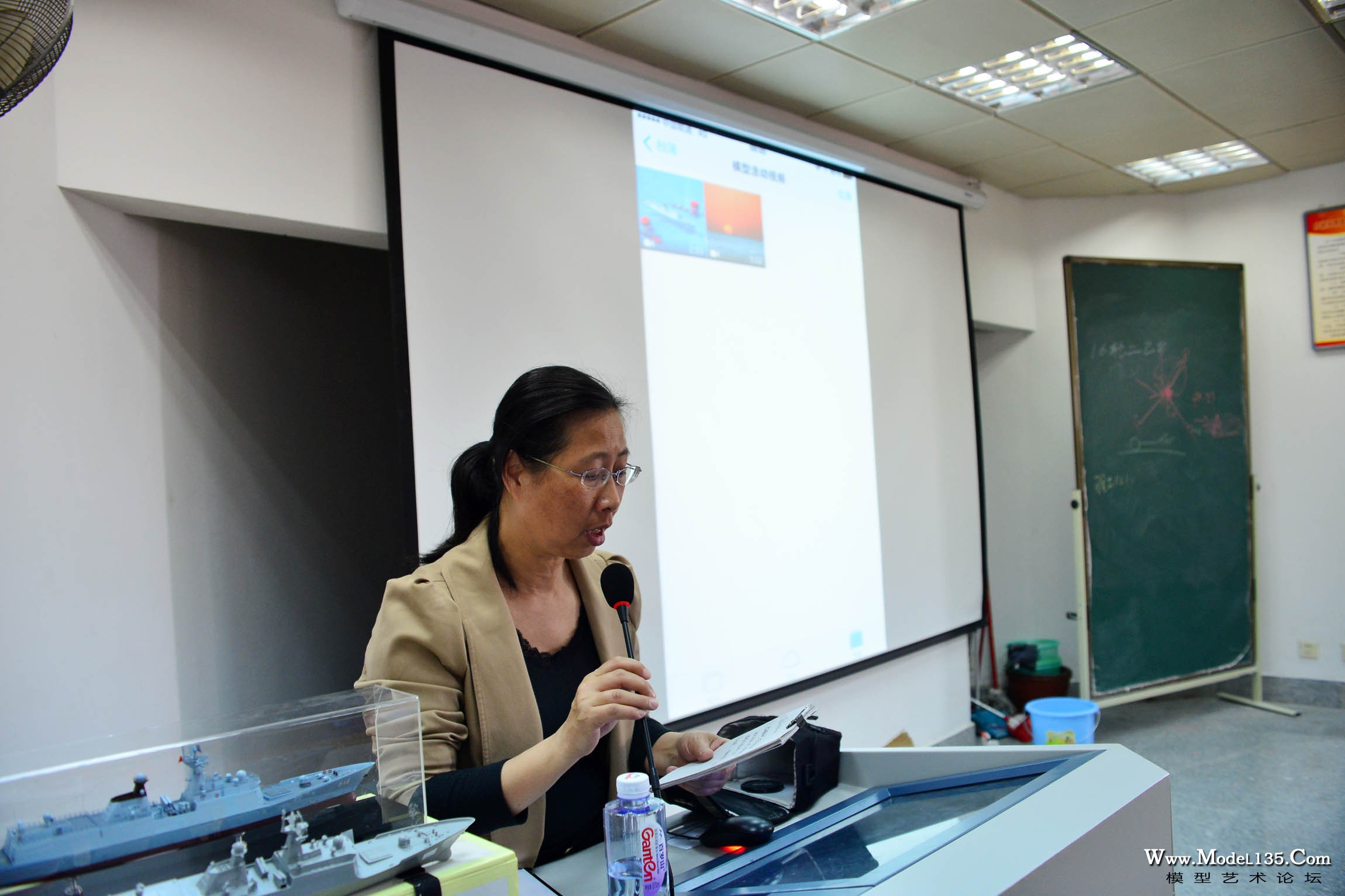 省模型协会理事长陈敏老师