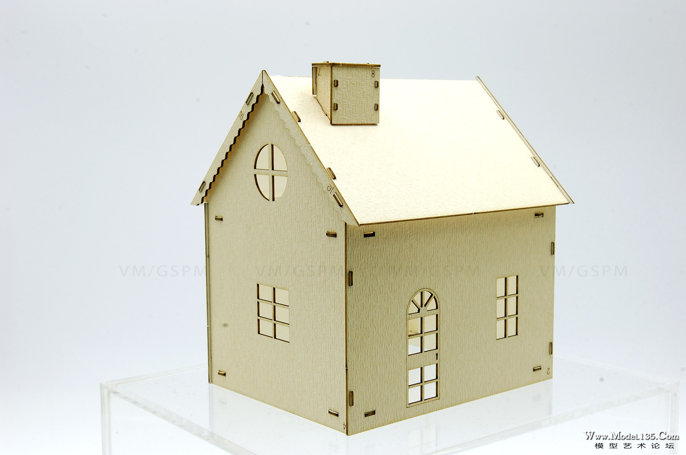 3005M-免胶版乡村小屋