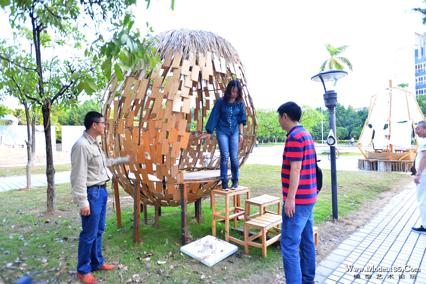 参观大学生1:1设计方案