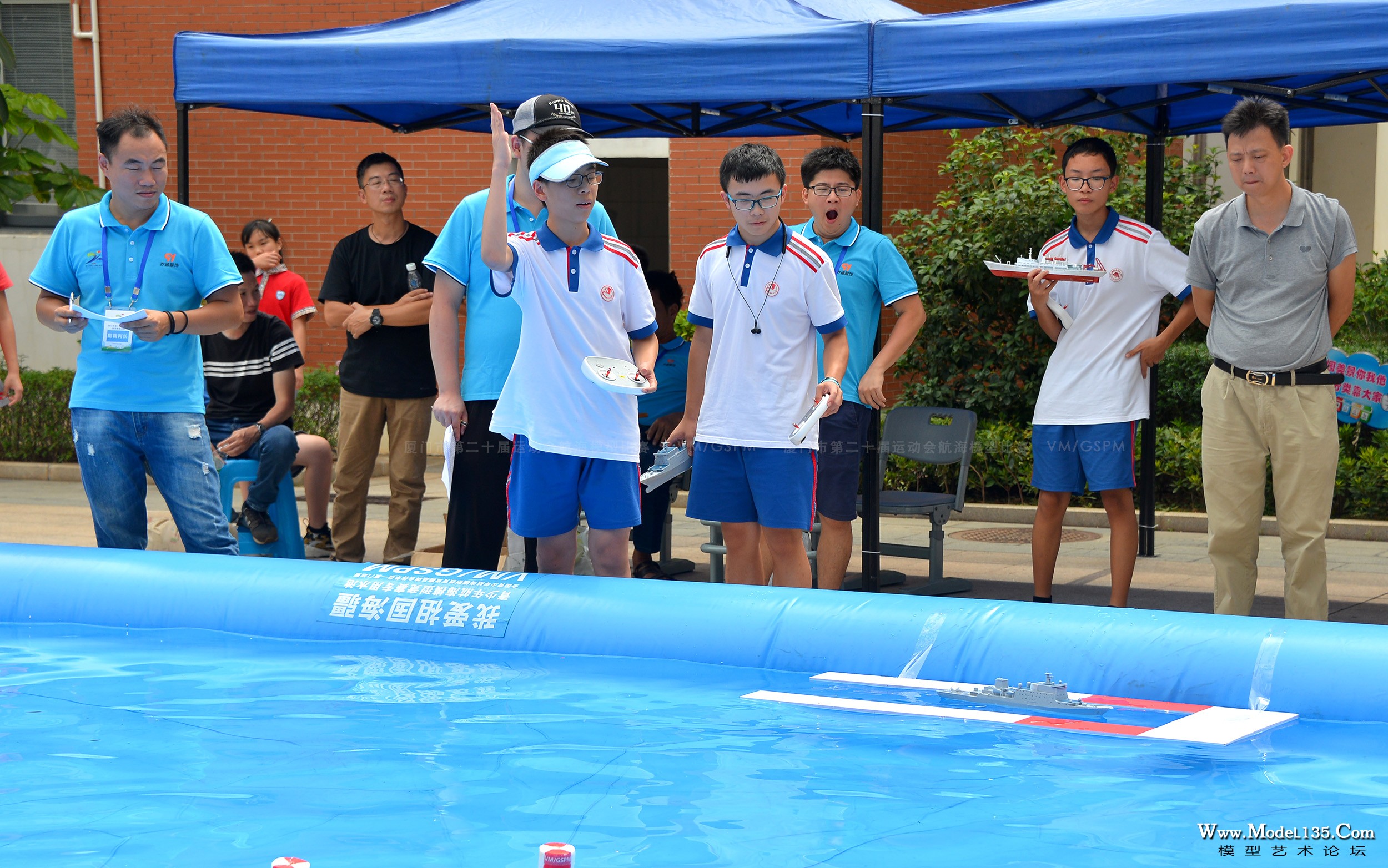 戚继光舰在竞争最为激烈的中学男子组中斩获亚军