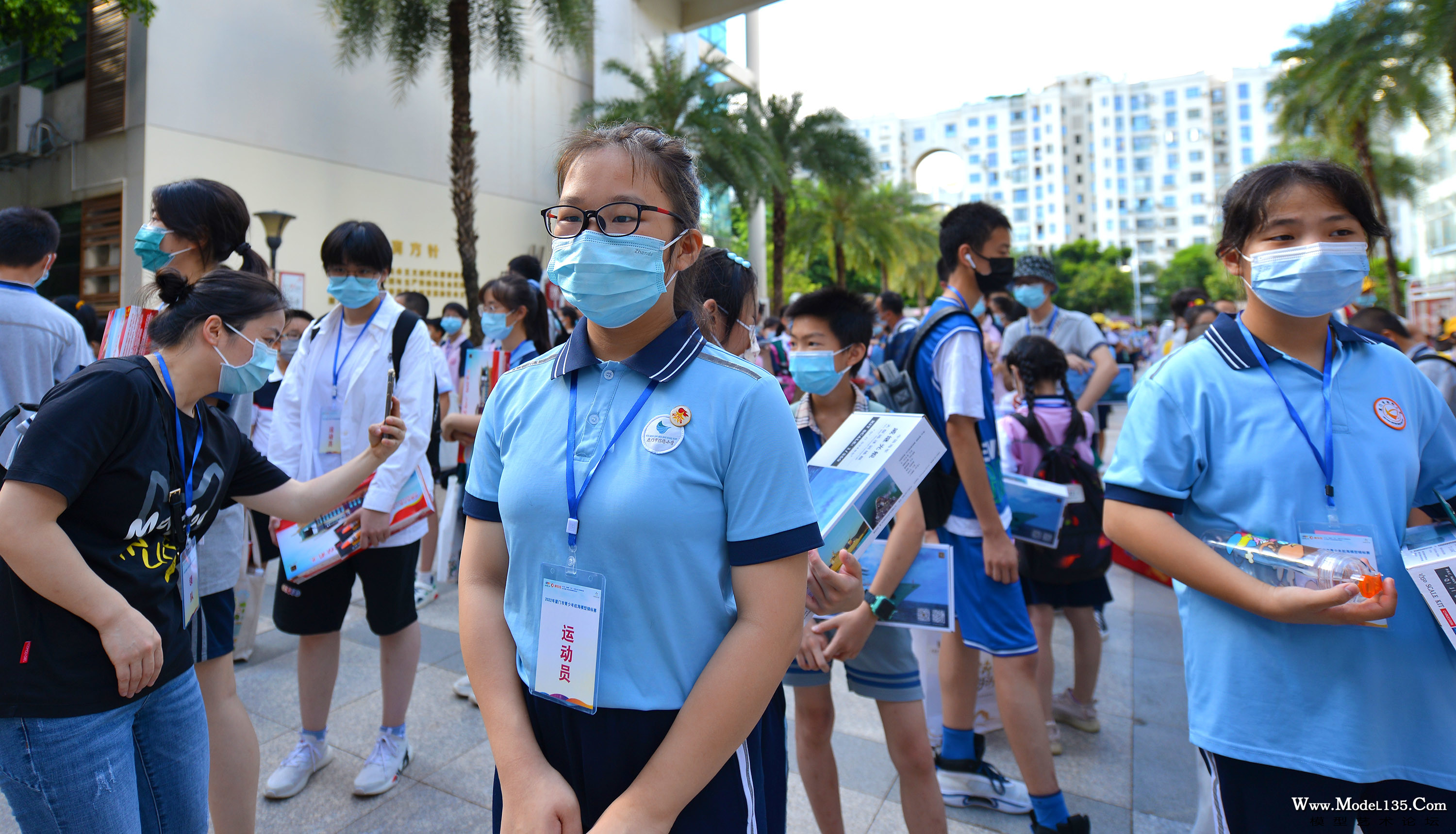 信心满满的小选手