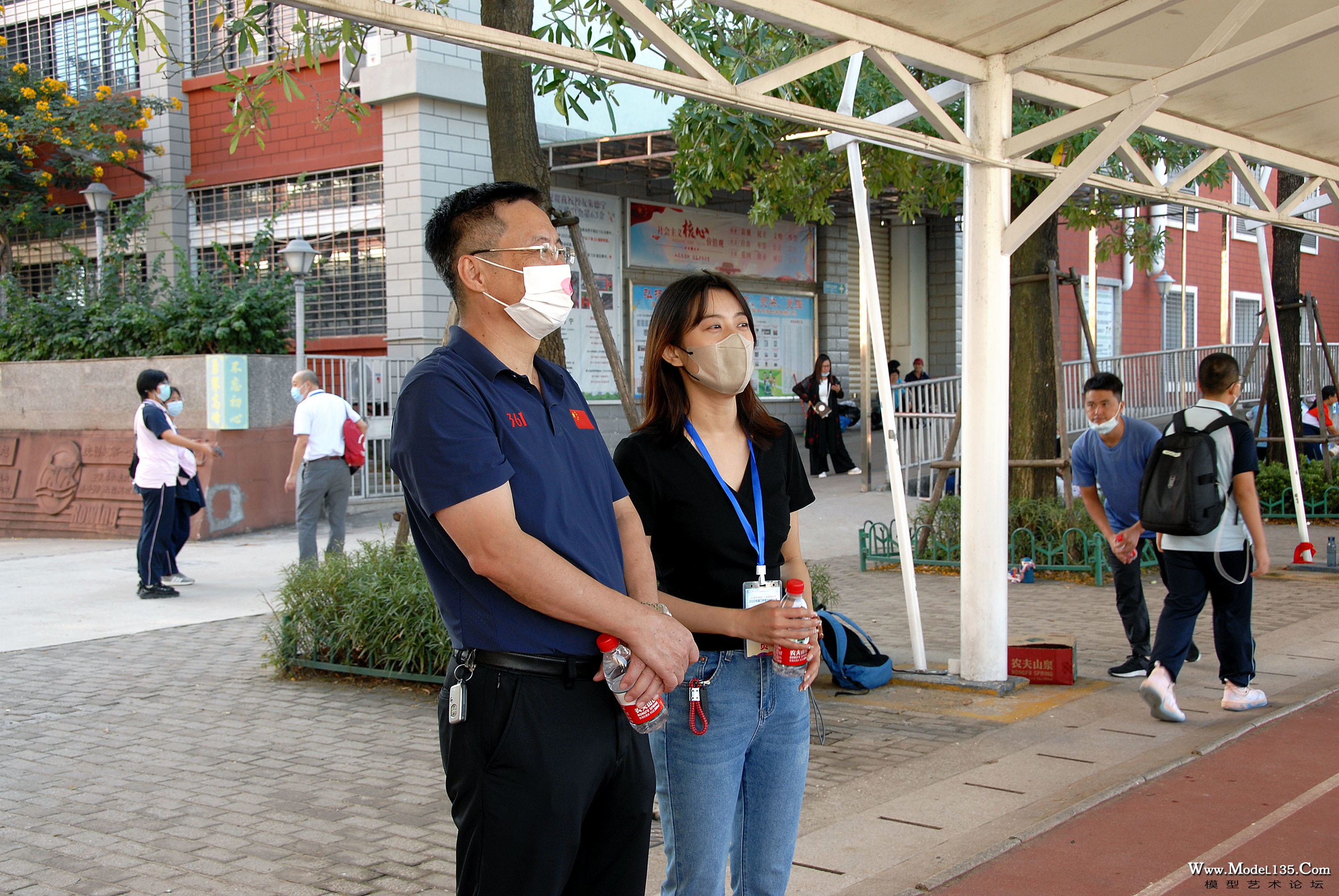 厦门市社体中心领导莅临赛场监督指导